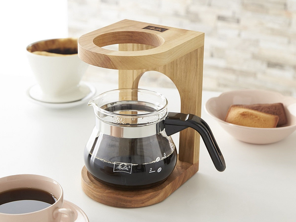 Handcrafted Wooden Coffee Filter Stand | Reusable Cloth Coffee Filter Holder